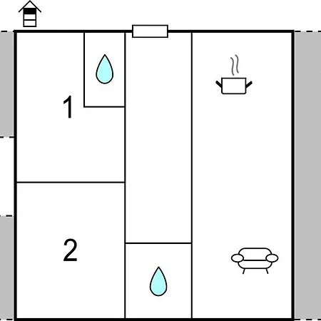 Апартаменты Two-bedroom In *
